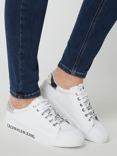 Calvin Klein Jeans Sneakers van textiel Wit - 3