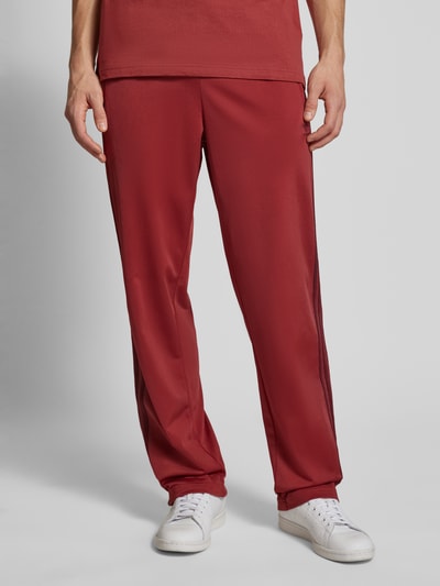 adidas Originals Sweatpants met logostitching Donkerrood - 4