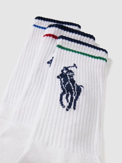 Polo Ralph Lauren Underwear Socken in Ripp-Optik im 3er-Pack Weiss 2