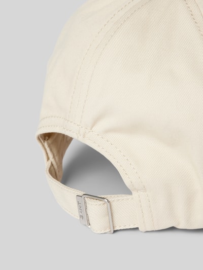 Gant Basecap mit Label-Stitching Modell 'UNISEX SHIELD HIGH CAP' Kitt 3