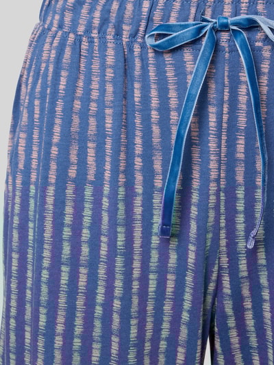 LASCANA Pyjama-Hose mit elastischem Bund Blau 2