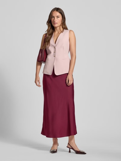 ARMANI EXCHANGE Maxirock mit gelegten Falten Bordeaux 1