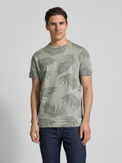 Lerros T-Shirt mit Strukturmuster Lind 4