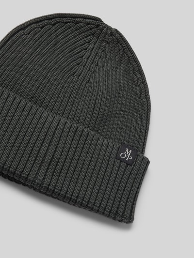 Marc O'Polo Mütze aus reiner Baumwolle Oliv 2