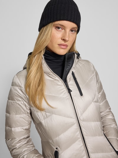 Gil Bret Płaszcz pikowany zapinany na zamek błyskawiczny dwustronny Écru 3