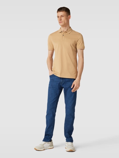 BOSS Poloshirt mit Label-Stitching Modell 'Pallas' Hazel 1