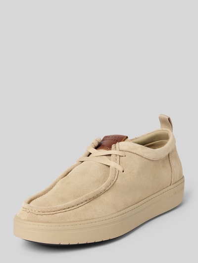 Tommy Hilfiger Loafers van echt suède Beige - 1