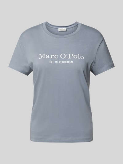 Marc O'Polo Comfort Fit T-Shirt aus reiner Baumwolle Rauchblau 2