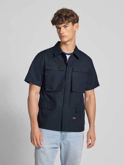 G-Star Raw Freizeithemd mit Kentkragen Marine 4