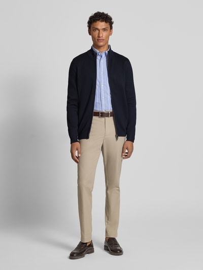 Christian Berg Men Kurtka wełniana ze stójką Granatowy 1