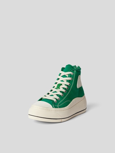 R13 High-Top-Sneaker mit Plateausohle Grün 2