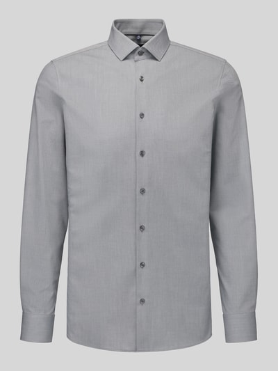OLYMP Level 5 Body Koszula biznesowa o kroju slim fit z mieszanki bawełny Zielony 2
