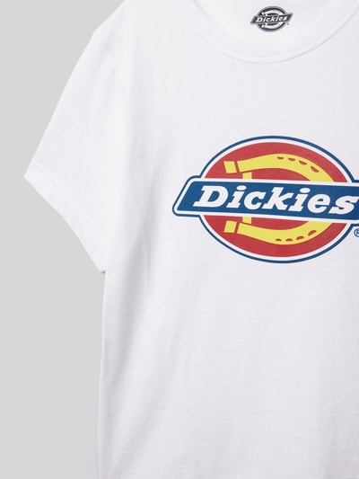 Dickies T-shirt z nadrukiem z logo Biały 2