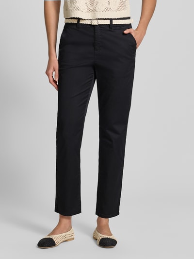 s.Oliver RED LABEL Regular Fit Chino aus Baumwoll-Mix Black 4