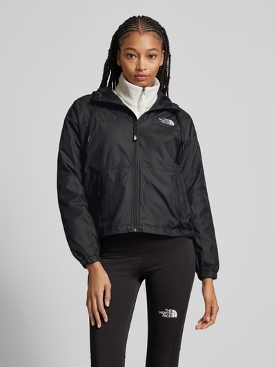 The North Face Windbreaker met labelstitching, model 'SHERU' Zwart - 4