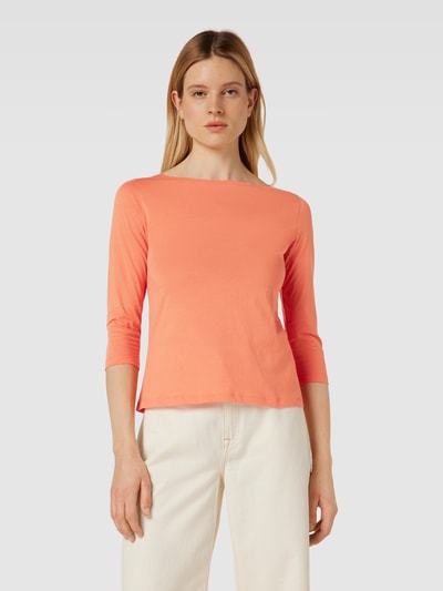 Lanius Longsleeve aus reiner Baumwolle Apricot 4