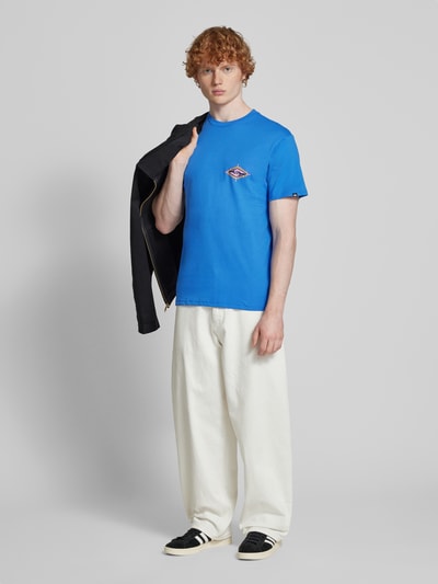 Quiksilver T-Shirt mit Label-Print Blau 1