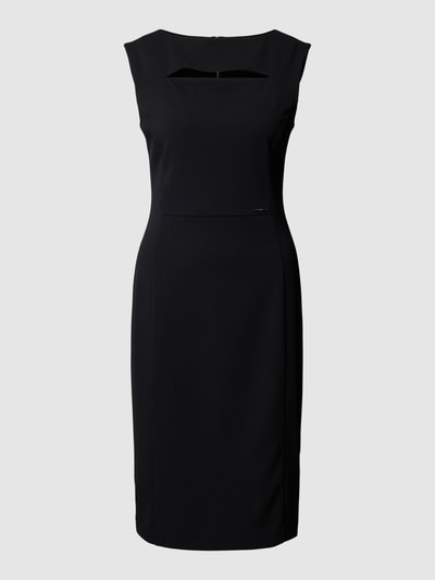 Calvin Klein Womenswear Minikleid mit Cut Out Modell 'SCUBA' Black 2