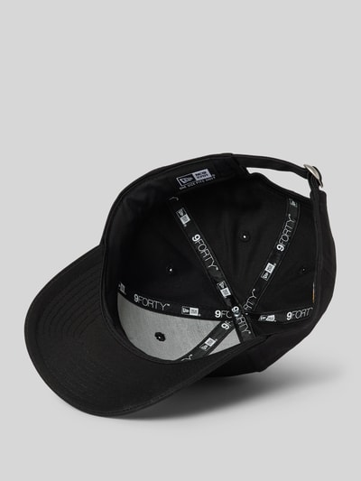 New Era Baseballpet met motiefstitching, model 'LEAGUE ESSENTIAL 9FORTY®' Zwart - 2