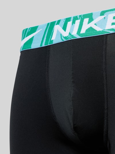 Nike Trunks mit elastischem Logo-Bund im 3er-Pack Black 2