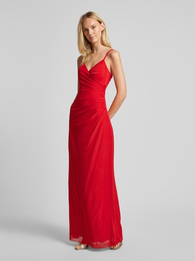 TROYDEN COLLECTION Abendkleid mit Herz-Ausschnitt Rot 1