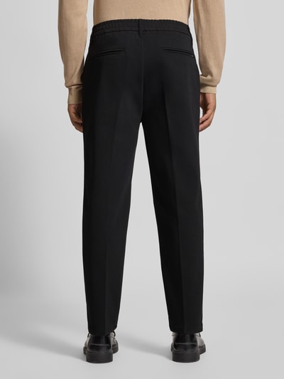 Casual Friday Chino met achterzakken, model 'Marc' Zwart - 5