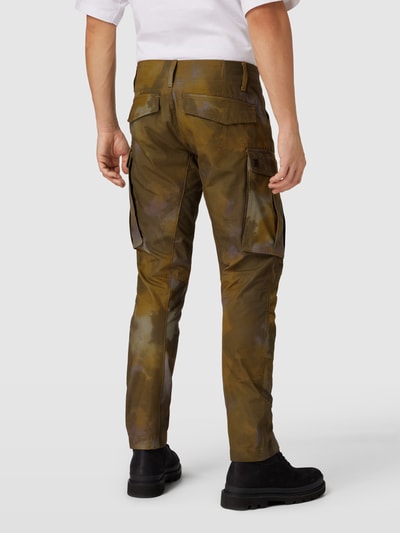 G-Star Raw Cargohose mit Allover-Muster Modell 'Rovic' Oliv 5