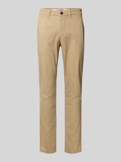Jack & Jones Slim fit broek met steekzakken, model 'MARCO' Beige - 2