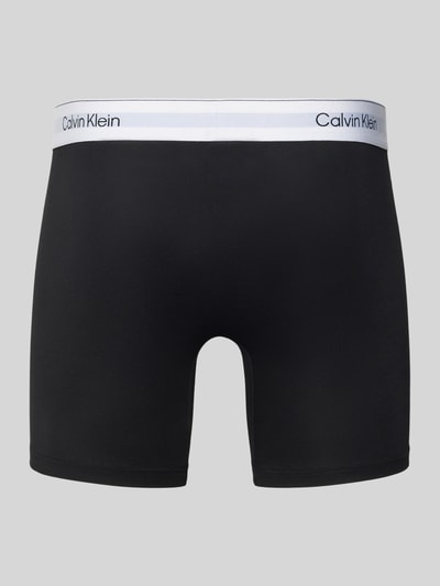 Calvin Klein Underwear Boxershorts mit elastischem Logo-Bund im 3er-Pack Black 3