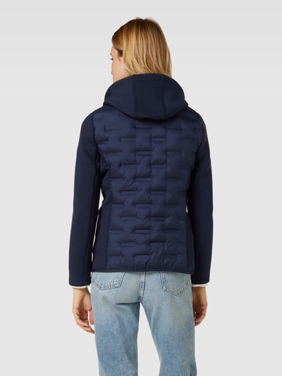 Christian Berg Woman Selection Gewatteerd jack met ritszakken Donkerblauw - 5