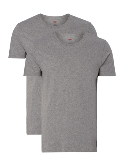 Levi's® T-Shirt im 2er-Pack Mittelgrau Melange 1