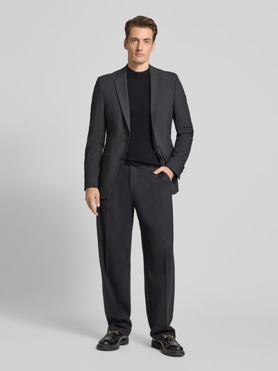 BOSS Slim Fit Anzugsakko aus Schwurwoll-Mix Modell 'H-HARVEY-MM-C-NF' Anthrazit 1