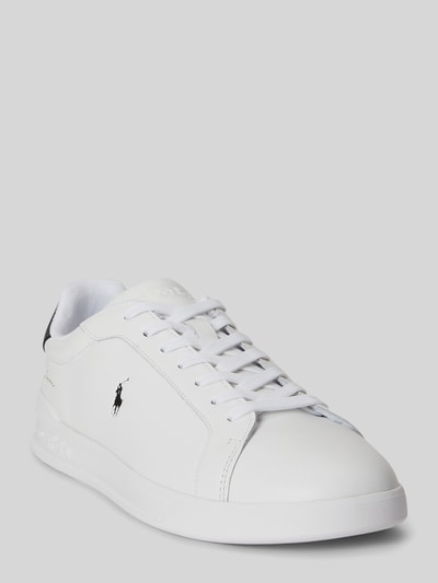 Polo Ralph Lauren Sneakersy z prawdziwej skóry Biały 1
