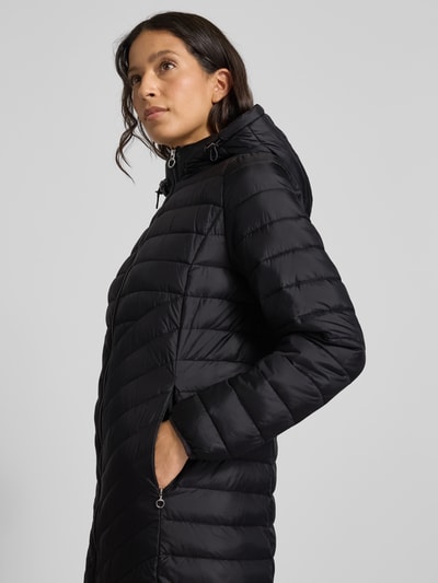 s.Oliver RED LABEL Slim Fit Steppmantel mit abnehmbarer Kapuze Black 3