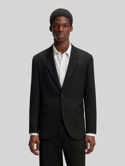 HUGO Regular Fit Anzug mit Viskose-Anteil Modell 'Karlo-Flips251' Black 4