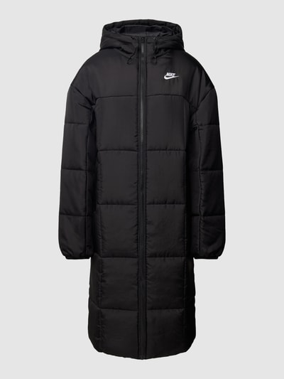 Nike Parka pikowana z haftem z logo Czarny 2