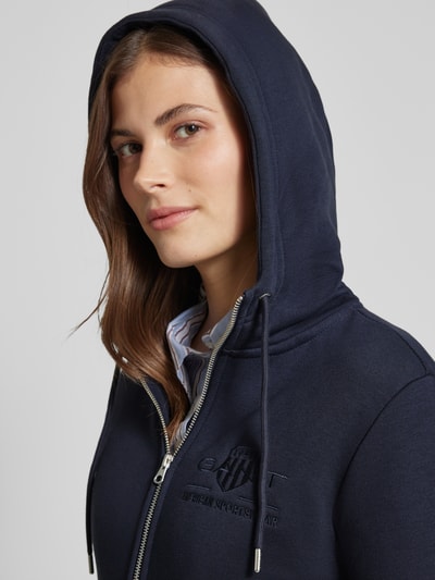 Gant Sweatjacke mit Reißverschluss Marine 3