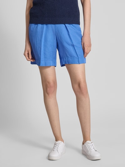 Gant Relaxed Fit Leinenshorts mit Eingrifftaschen Royal 4
