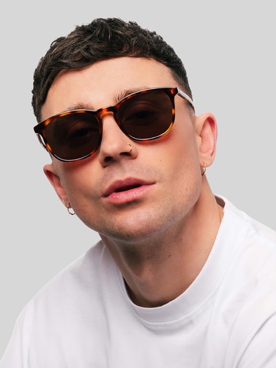 MessyWeekend Sonnenbrille Modell 'SEAN' Dunkelbraun 4
