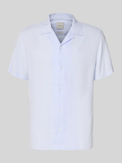 CK Calvin Klein Regular Fit Freizeithemd aus Leinen-Lyocell-Mix Sky 2