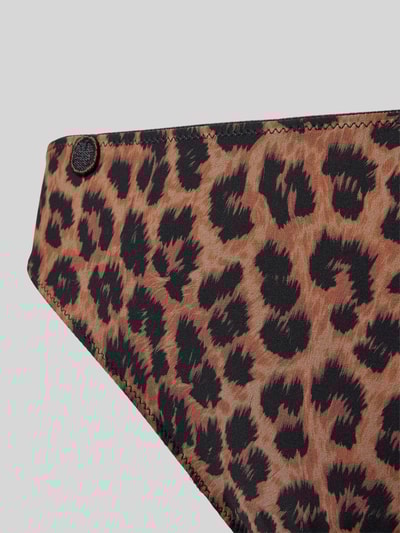 Marie Jo Slip mit Label-Detail Modell 'Rio' Dunkelbraun 2