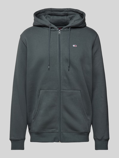 Tommy Jeans Regular Fit Sweatjacke mit Kapuze Anthrazit 2