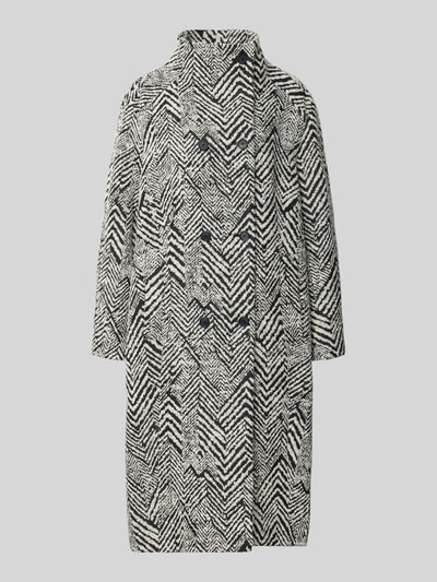 BOSS Regular Fit Mantel mit Schurwoll-Anteil Modell 'CAVINIA' Black 2