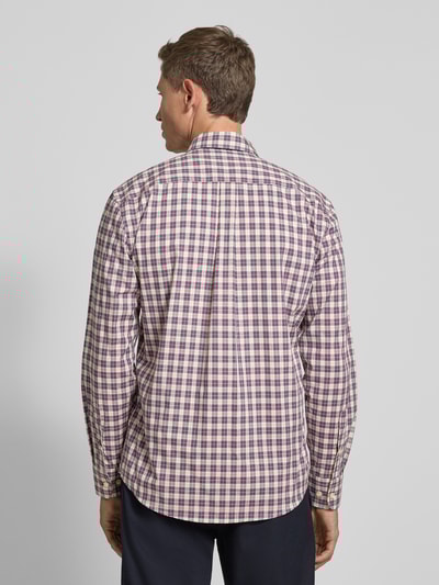 Fynch-Hatton Freizeithemd mit Knopfleiste Bordeaux 5