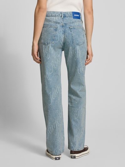 Hugo Blue Jeans mit 5-Pocket-Design Modell 'Elyah' Jeansblau 5