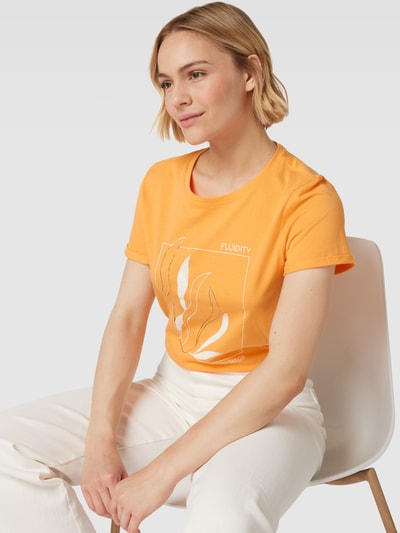 Tom Tailor T-shirt met motiefprint Oranje - 3