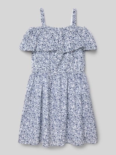 Guess Kleid aus reiner Baumwolle Modell 'SANGALLO' Marine 3