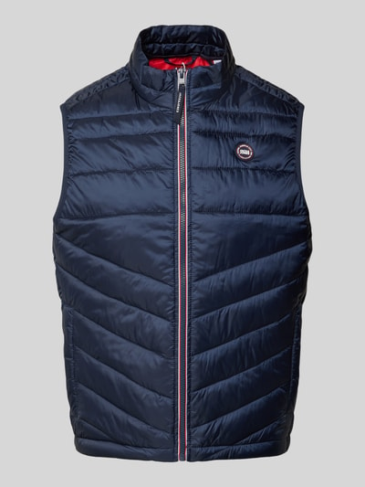 Jack & Jones Bodywarmer met labelbadge, model 'HERO' Donkerblauw - 2