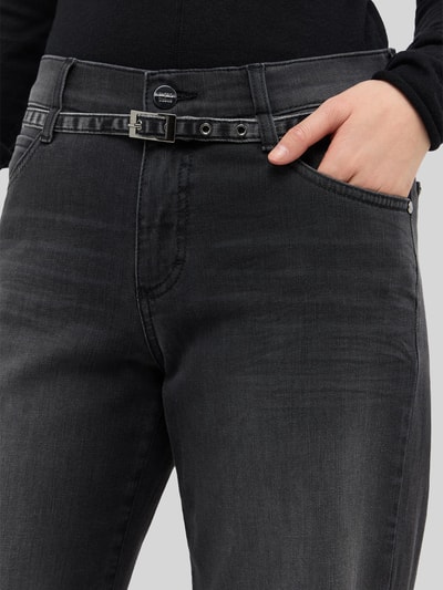 ANGELS Wide leg jeans van katoenmix in 5-pocketmodel Lichtgrijs - 3