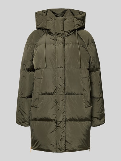 Weekend Max Mara Regular Fit Daunenmantel mit Kapuze Modell 'NEWBEMBO' Khaki 2